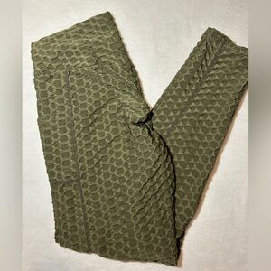 Cinched trendy athletic legging